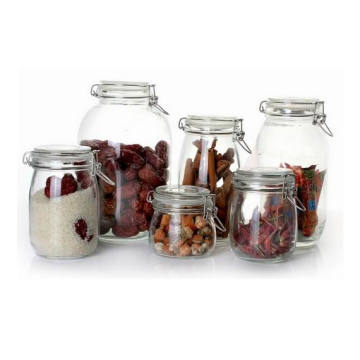 Clamp Top Vacuum Seal Glass Jars (1504103)